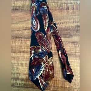 Vintage Karl Lagerfeld silk paisley tie